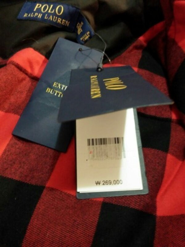 폴로랄프로렌 성인여자 블랙 누빔퀼팅점퍼 55사이즈 이미지