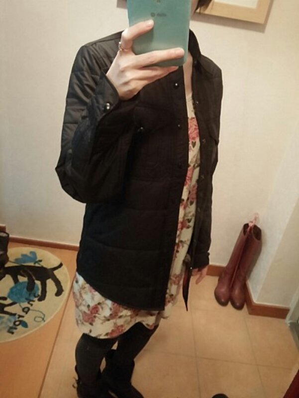 폴로랄프로렌 성인여자 블랙 누빔퀼팅점퍼 55사이즈 이미지