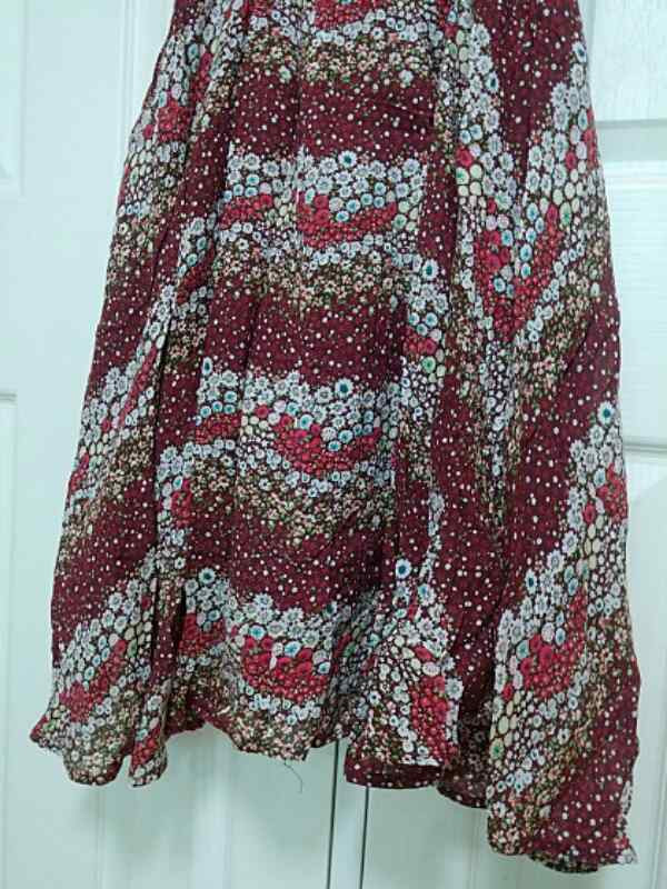 일본에서 사온 브라우니 꽃무늬 슬립 원피스 이미지