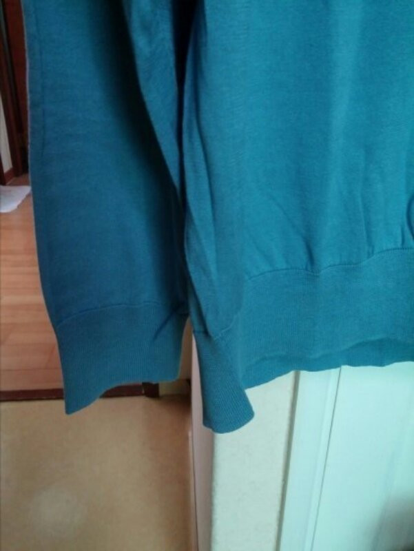 정품 폴스미스 남성니트 XL사이즈 인디고블루 컬러--2