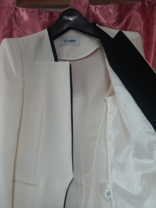 화이트 자켓(봄,초여름용)--1