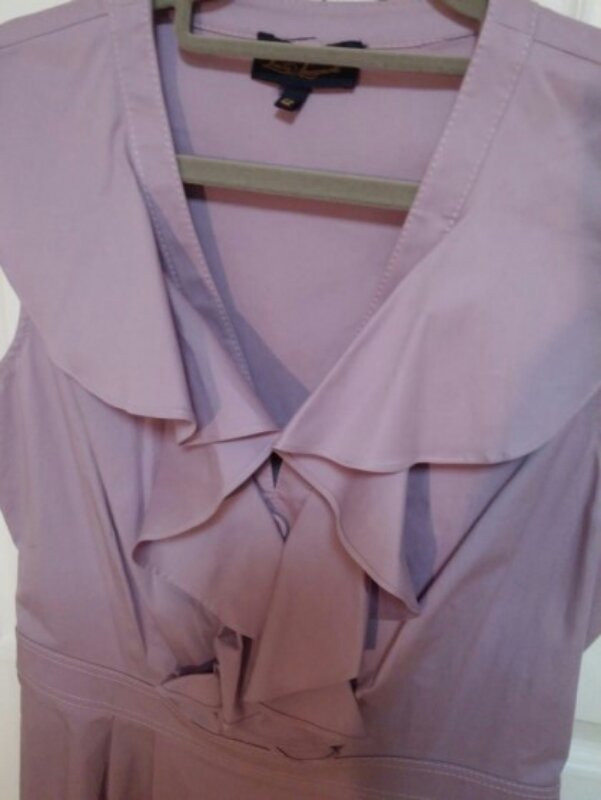 이태리 루이자 라그라리 연보라 원피스 이미지