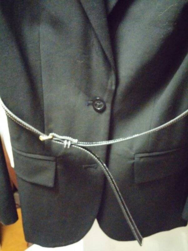 마이클 코어스 블랙 정장 자켓 벨트세트 55사이즈 이미지