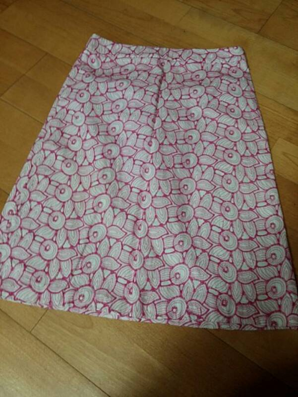 발렌시아 플로랄 핑크 팽킹스커트 55사이즈 이미지