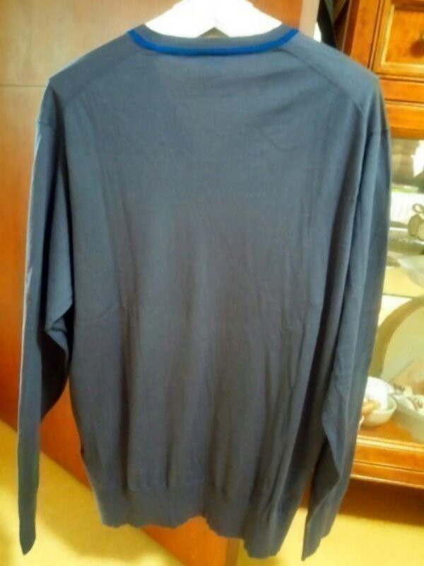 폴스미스 남성니트 XL사이즈 그레이퍼플--3