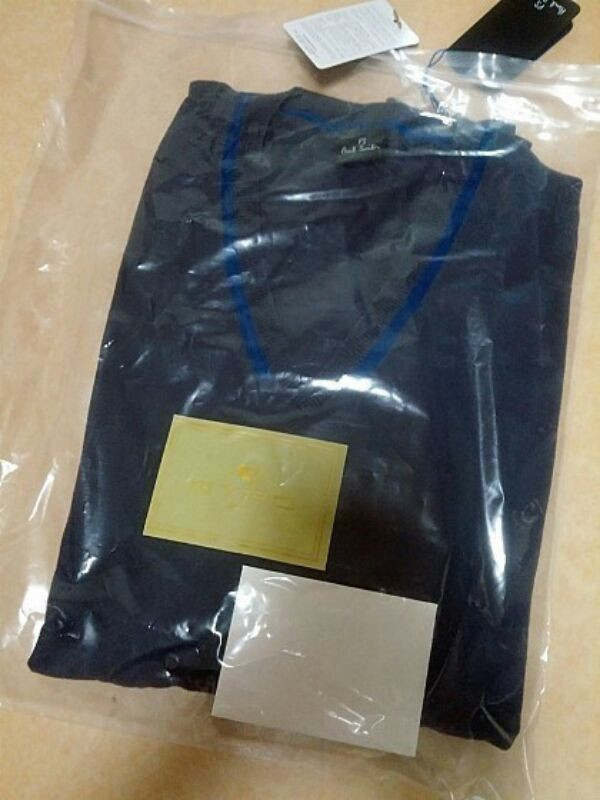 폴스미스 남성니트 XL사이즈 그레이퍼플--4