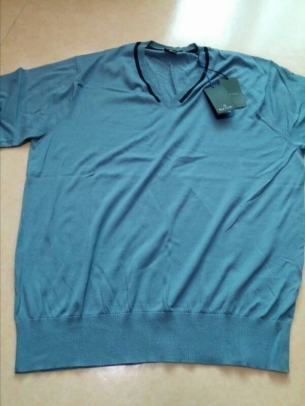 폴스미스 남성니트 XL사이즈 인디고블루 이미지