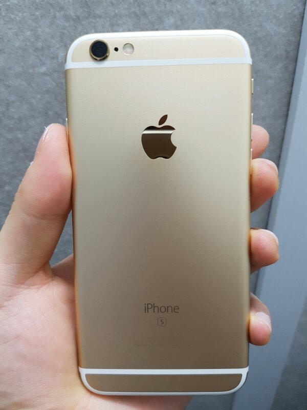 아이폰6s 64기가 골드--5