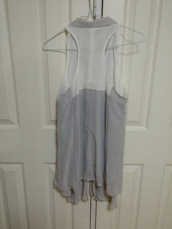 일본 ZELOS 스타일리쉬 와이드 카라 홀터넥 블--6