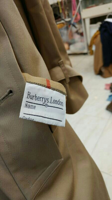 버버리코트ㅡ영국산 정품--4