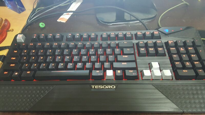 제닉스 듀란달 얼티메이트se 청축 기계식키보드 게--1