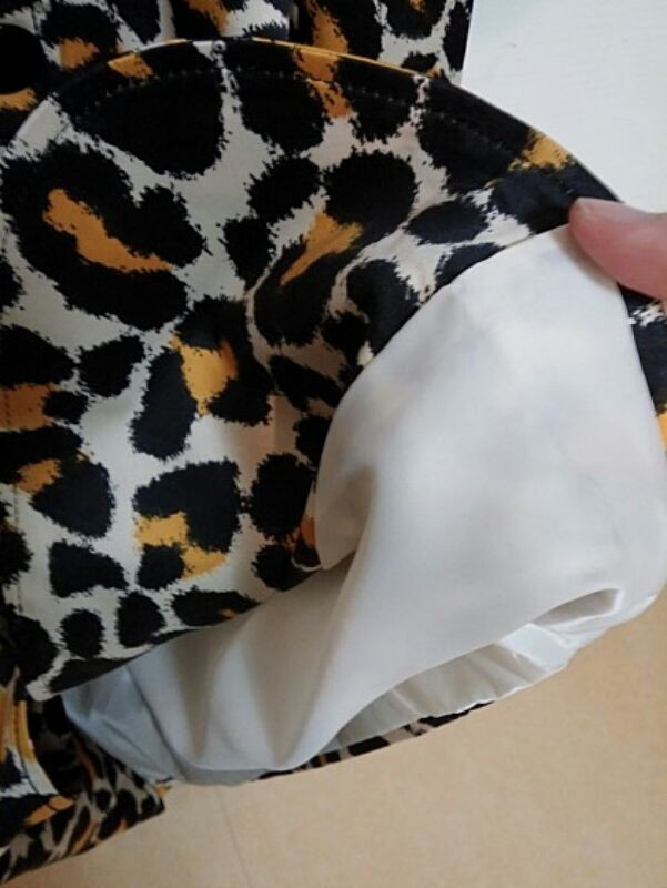 제시뉴욕 레오파드 정장원피스 코트--4