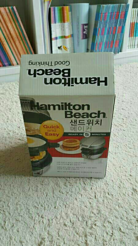 해밀턴비치 샌드위치메이커--2