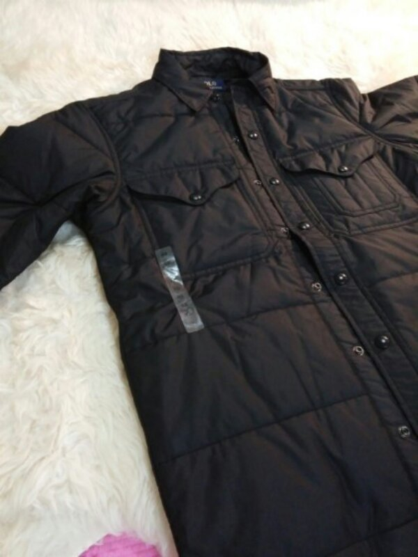 폴로랄프로렌 성인여자 블랙 누빔퀼팅점퍼--1