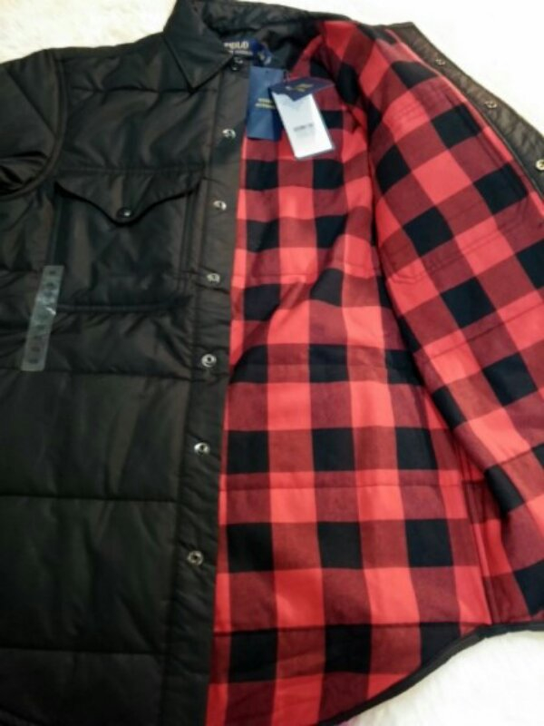 폴로랄프로렌 성인여자 블랙 누빔퀼팅점퍼--5