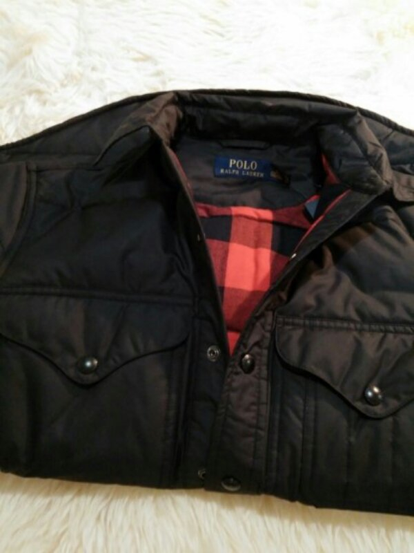 폴로랄프로렌 성인여자 블랙 누빔퀼팅점퍼--7