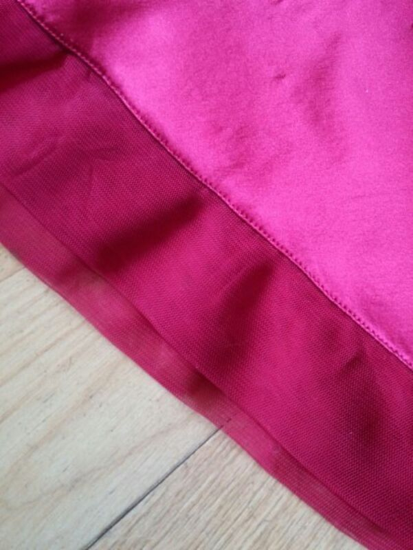 마크제이콥스 로즈 리본 실크스커트--5