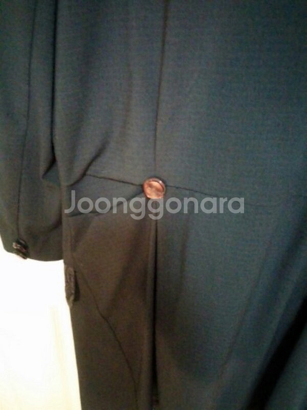 자스킨혁비 다크퍼플 정장 트렌치코트 --4