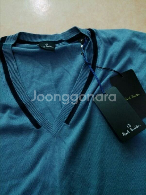 폴스미스 남성니트 XL사이즈 인디고블루 컬러 --2