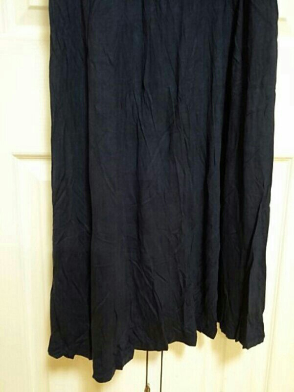 앤테일러 다크블루 민소매 저지 원피스 66사이즈 이미지