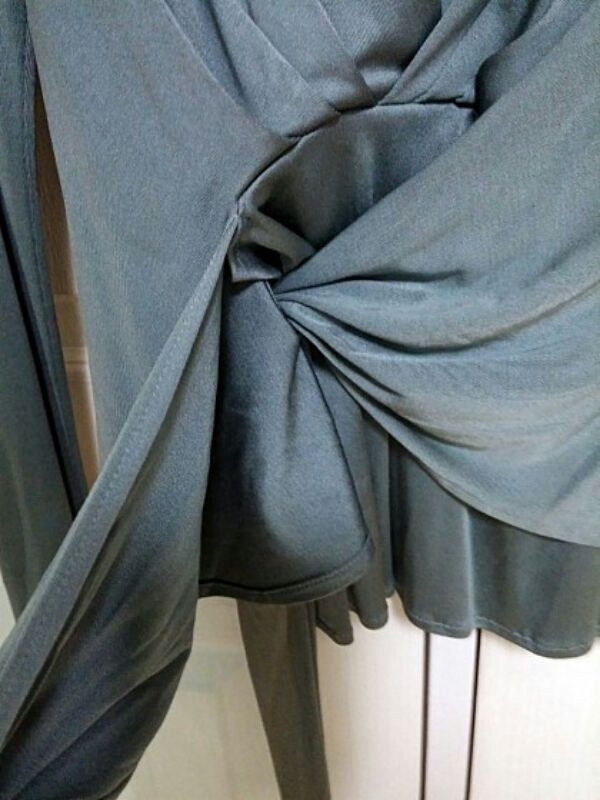 영국 ISSA LONDON 인디고블루 저지 티셔츠 이미지