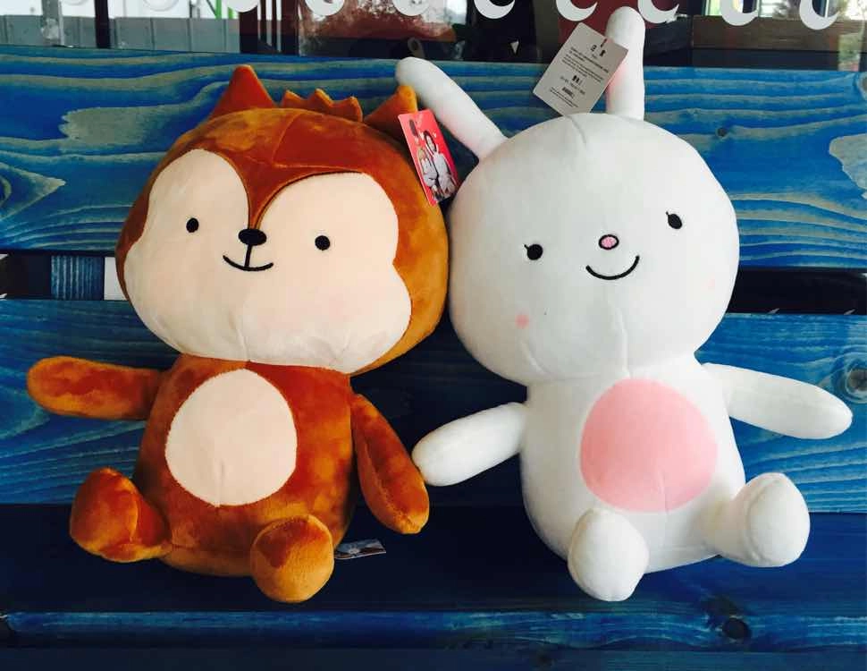 태양의 후예 늑군이 하양이 인형 이미지
