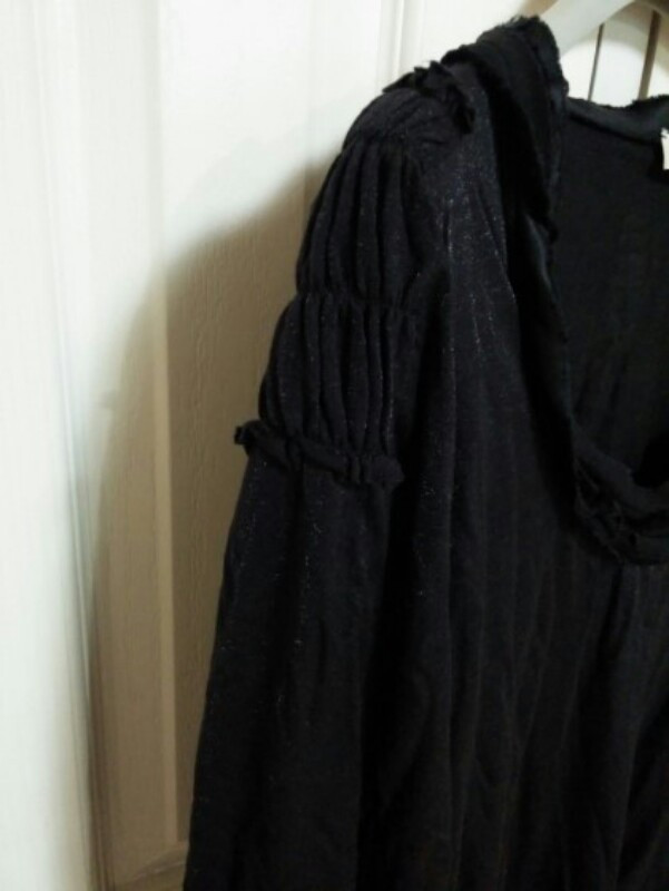 이태리 PINKO 케시미어 혼방 블랙 정장저지 블--2