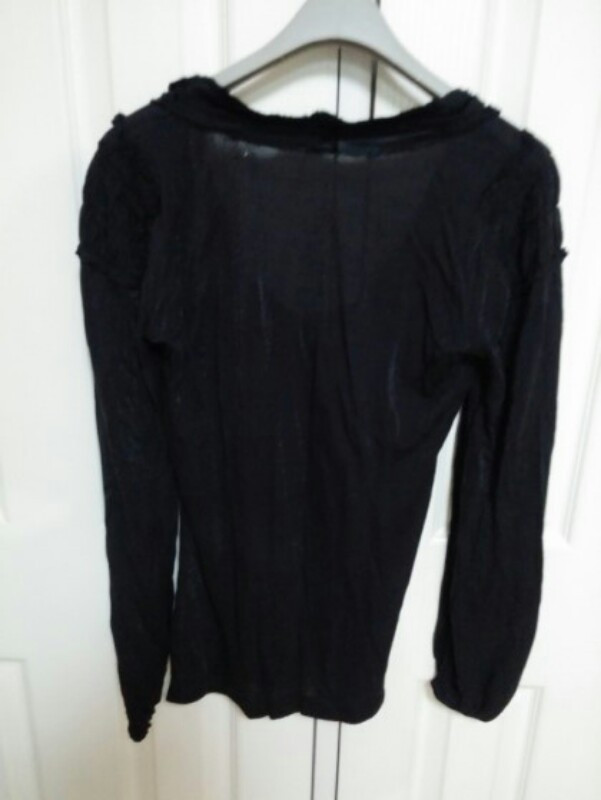 이태리 PINKO 케시미어 혼방 블랙 정장저지 블--5