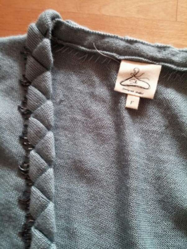 수입 Designed Shalot 샤넬스타일 모직--1