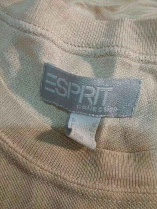 ESPRIT 에스프리 베이지 실크 티셔츠 55사이--2