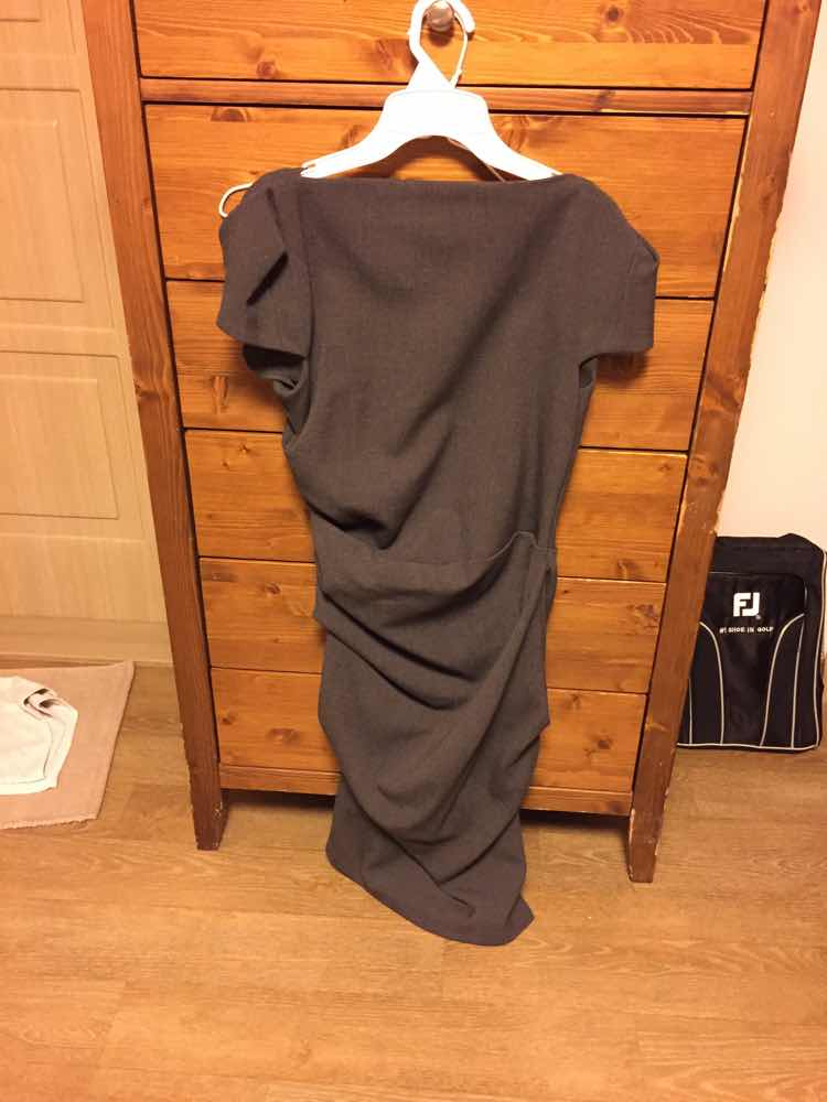 슬림 셔링 원피스 이미지