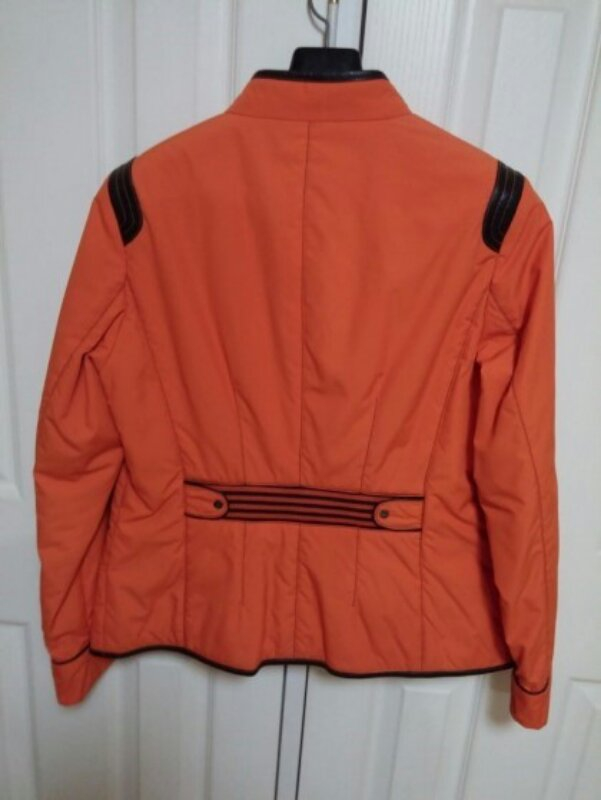 로베르타 카메리노 오랜지 골프 패딩점퍼--3