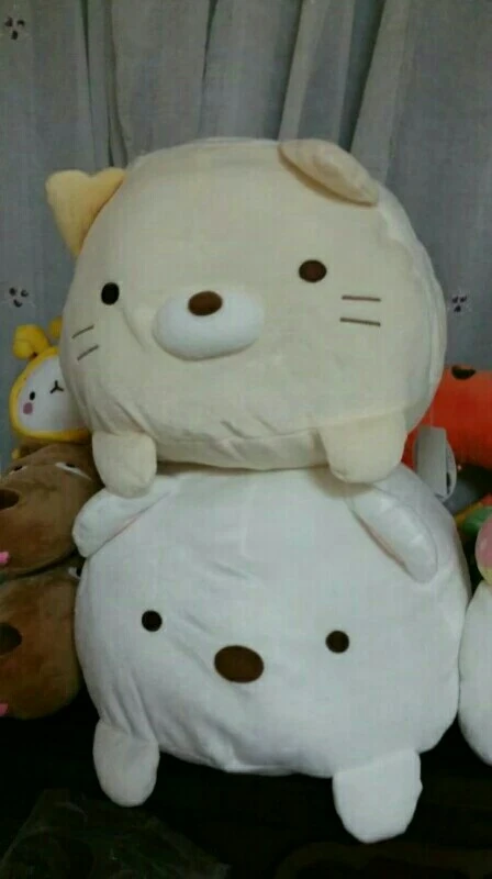 한정판 스밋코쿠라시,대형FANS고양이와리락쿠마인형 이미지