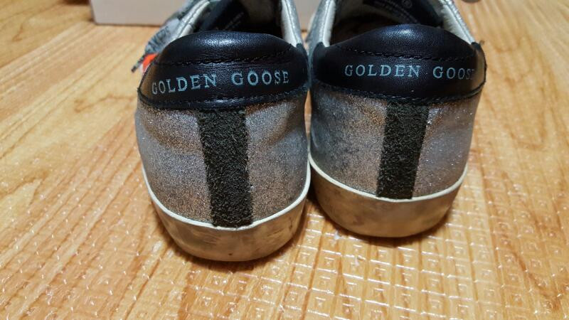 골든구스슈퍼스타정품빈티지펄실버36여성용급매--1