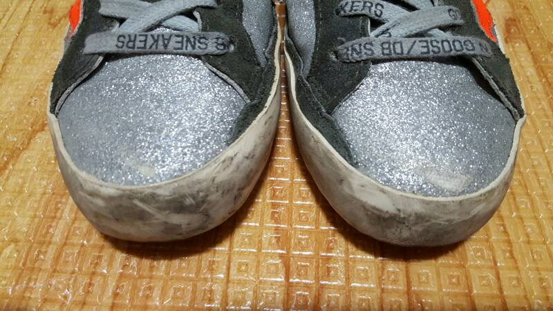 골든구스슈퍼스타정품빈티지펄실버36여성용급매--7