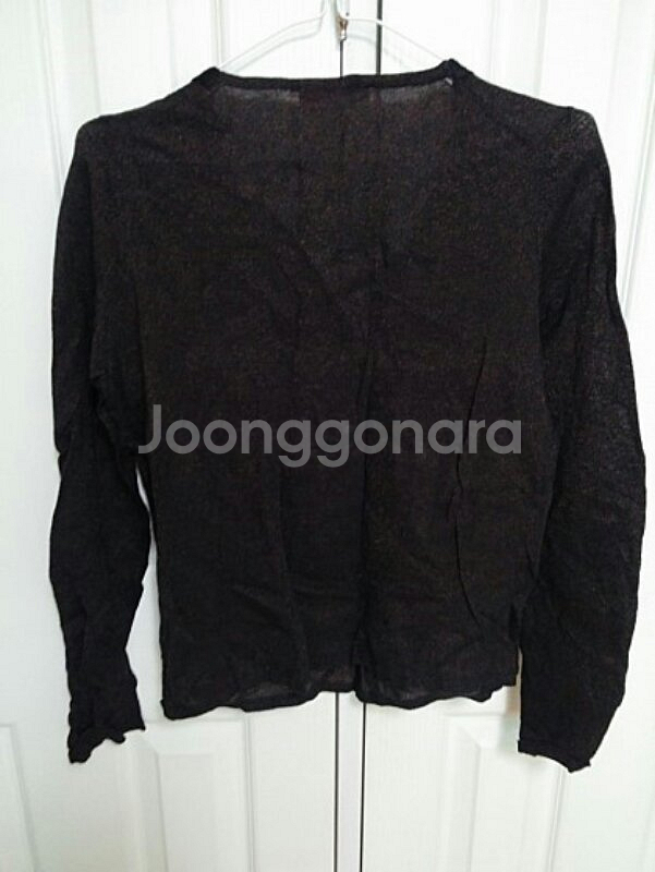 이태리 APRIORI 블랙브론즈 에스닉 니트--5