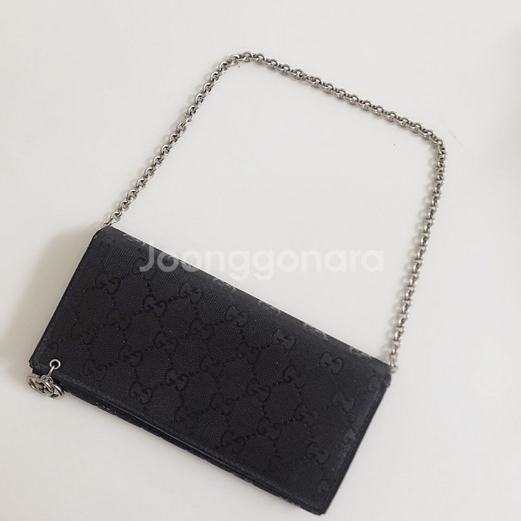 [정품] 구찌여자 장지갑 (체인 있는 디자인, 클--0