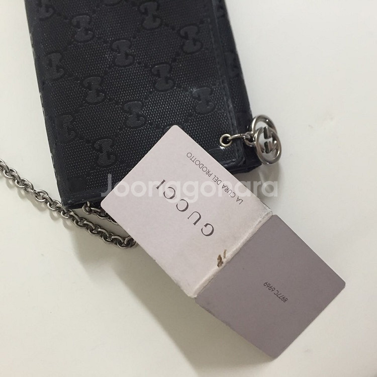 [정품] 구찌여자 장지갑 (체인 있는 디자인, 클--3