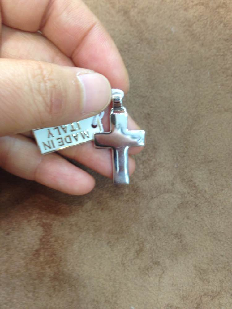 실버 92.5% 십자가 메달(수입)--4