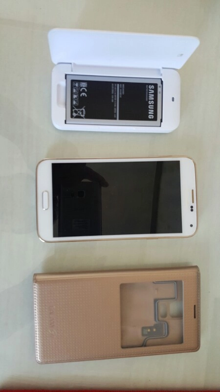 갤럭시s5 lte a sk정상해지폰입니다 이미지