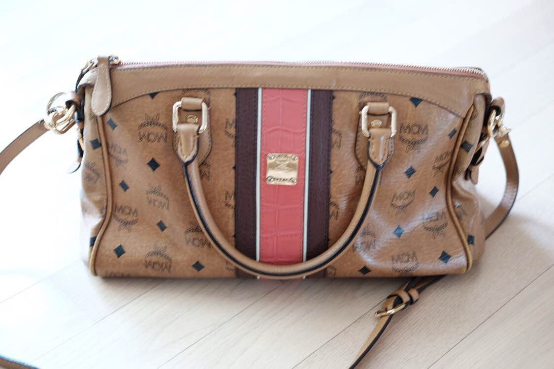 MCM 보스턴백 급처--0