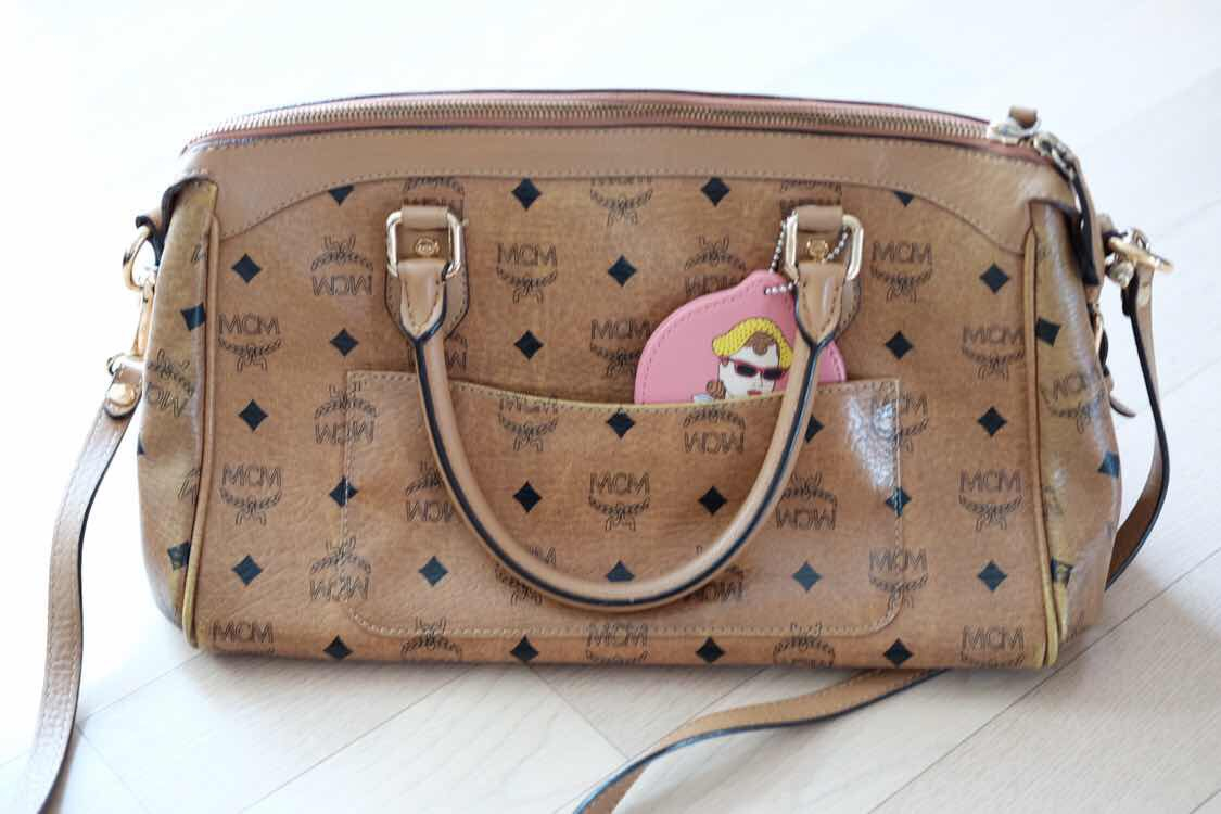 MCM 보스턴백 급처--1
