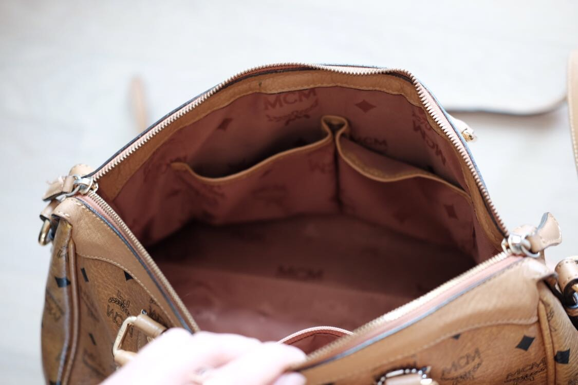 MCM 보스턴백 급처--5