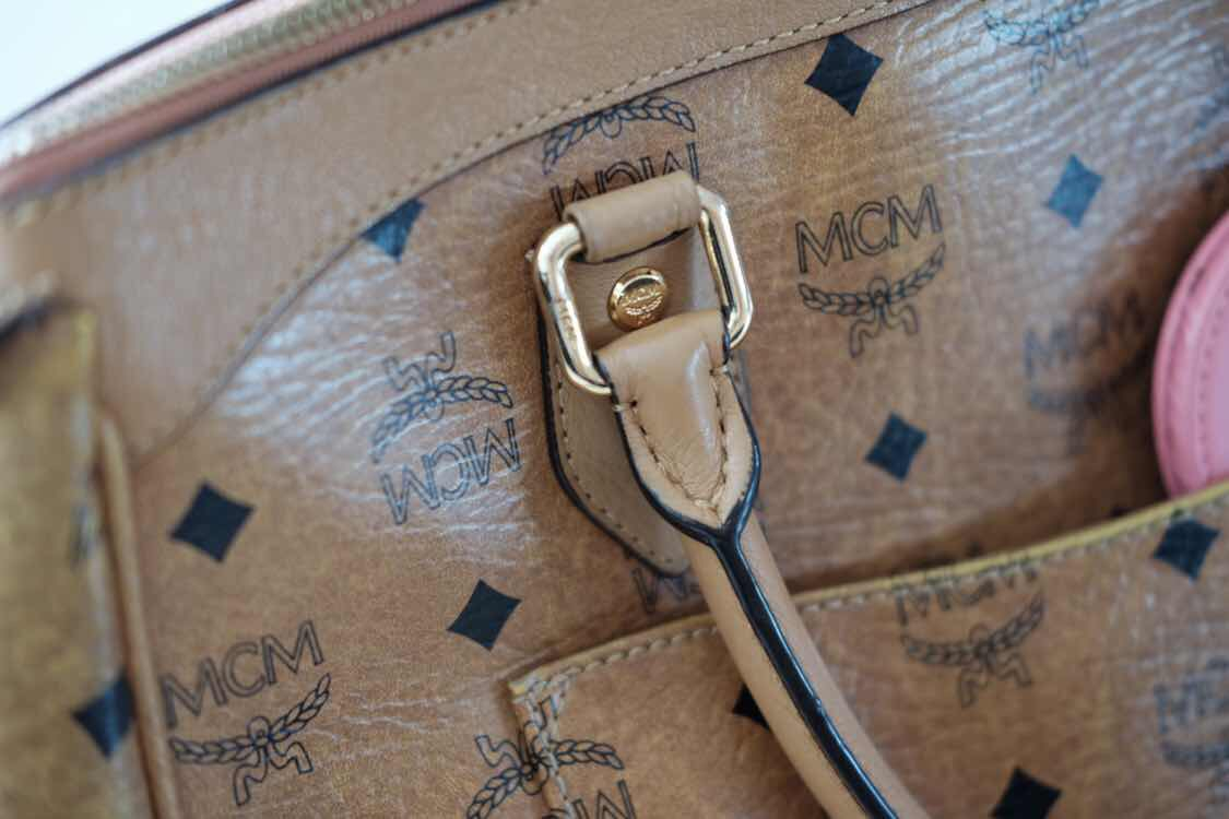 MCM 보스턴백 급처--7