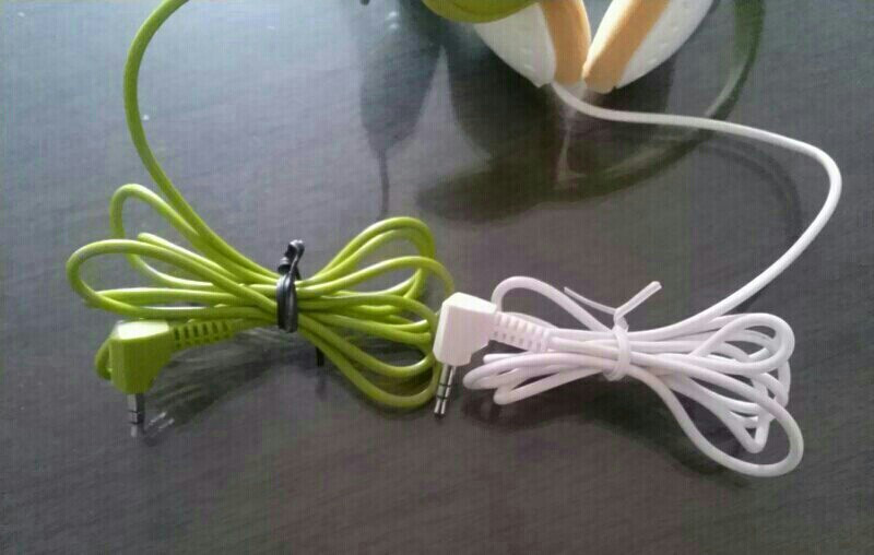 베이어다이나믹 소형헤드폰 그린/화이트 판매 이미지