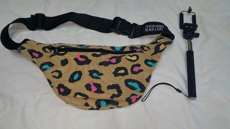 리본가방 에코백 힙색 셀카봉 이미지