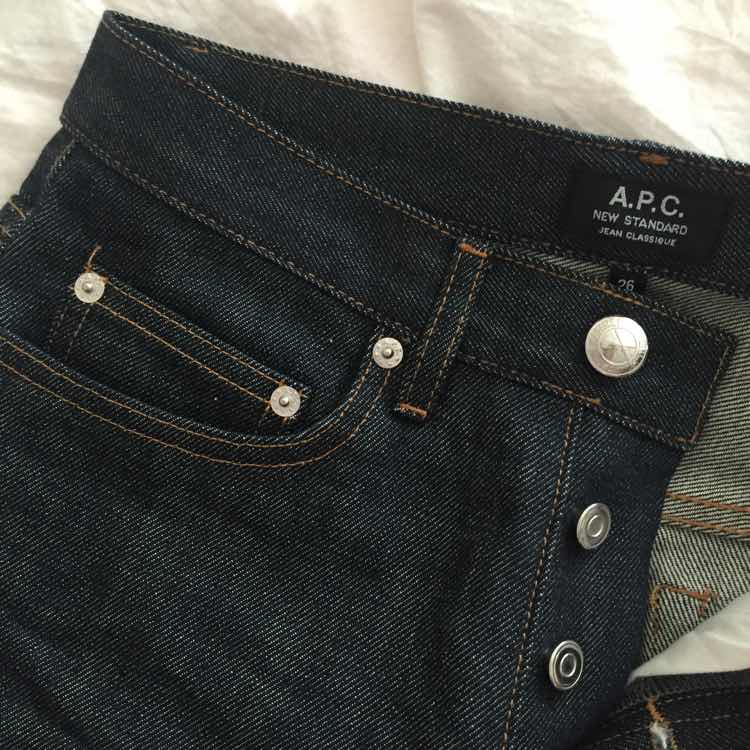 APC 뉴 스탠다드 생지 데님 26 이미지