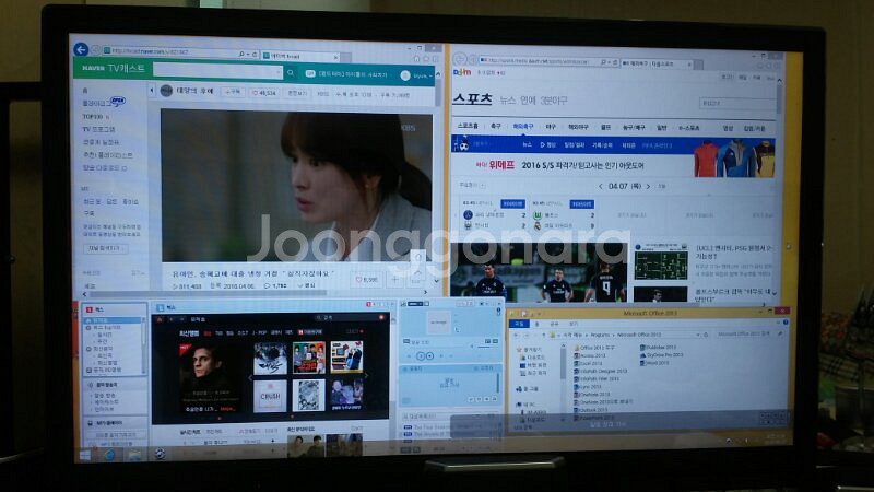 32인치 ips 모니터 20만 판매합니다.--0