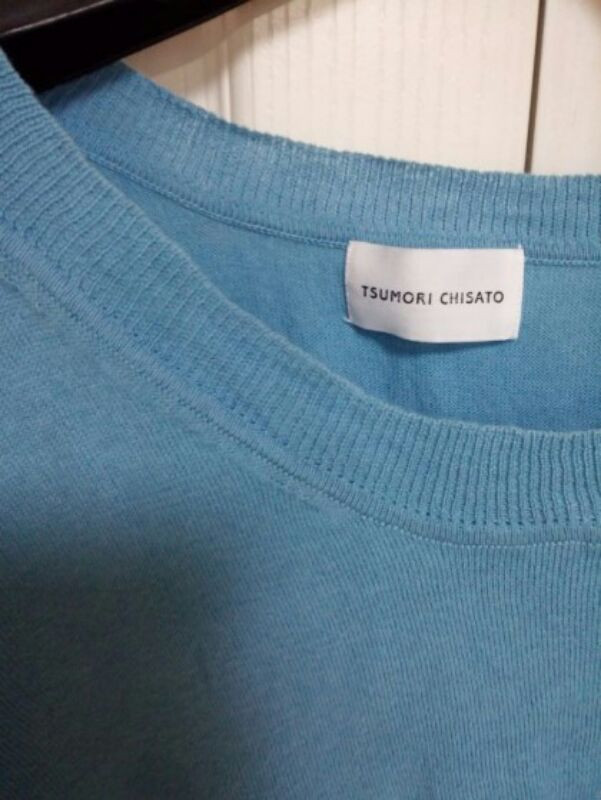 츠모리 치사토 실크 케시미어 혼방 스웨터 --1