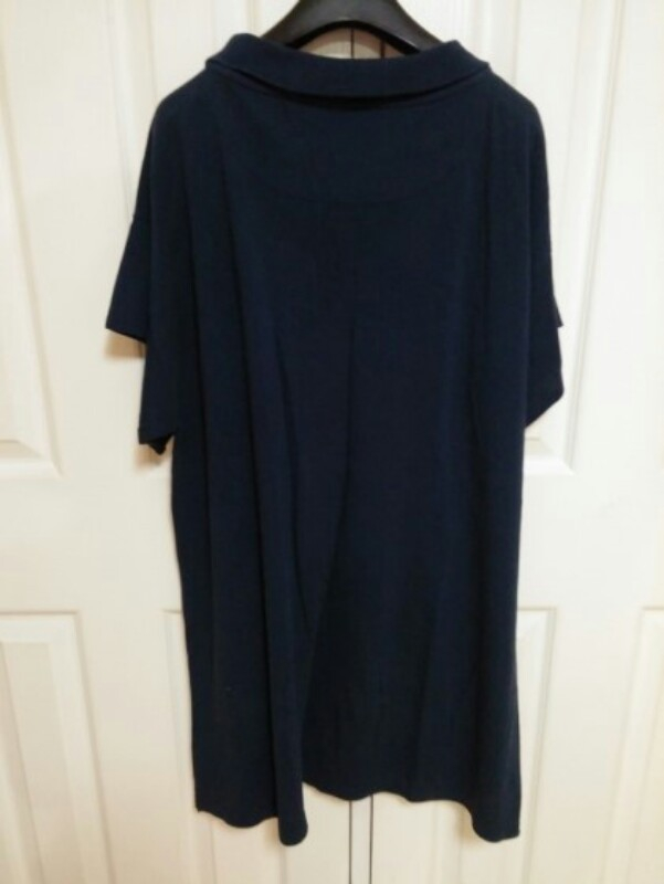 츠모리 치사토 실크 혼방 폴로 롱원피스 이미지